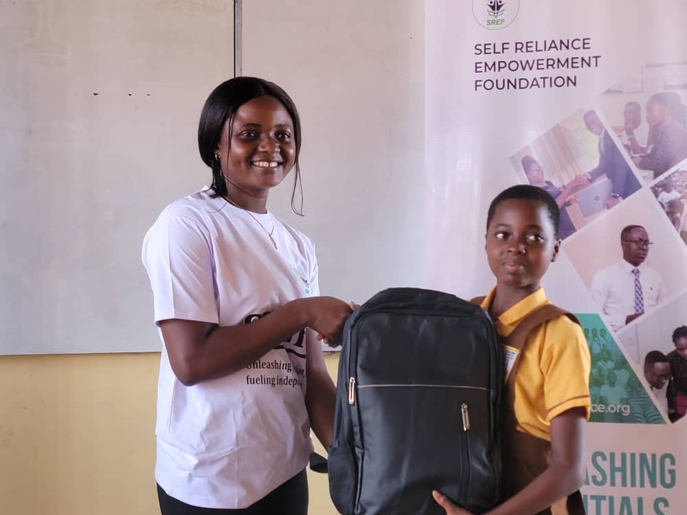 SREF skills training participants in Ghana