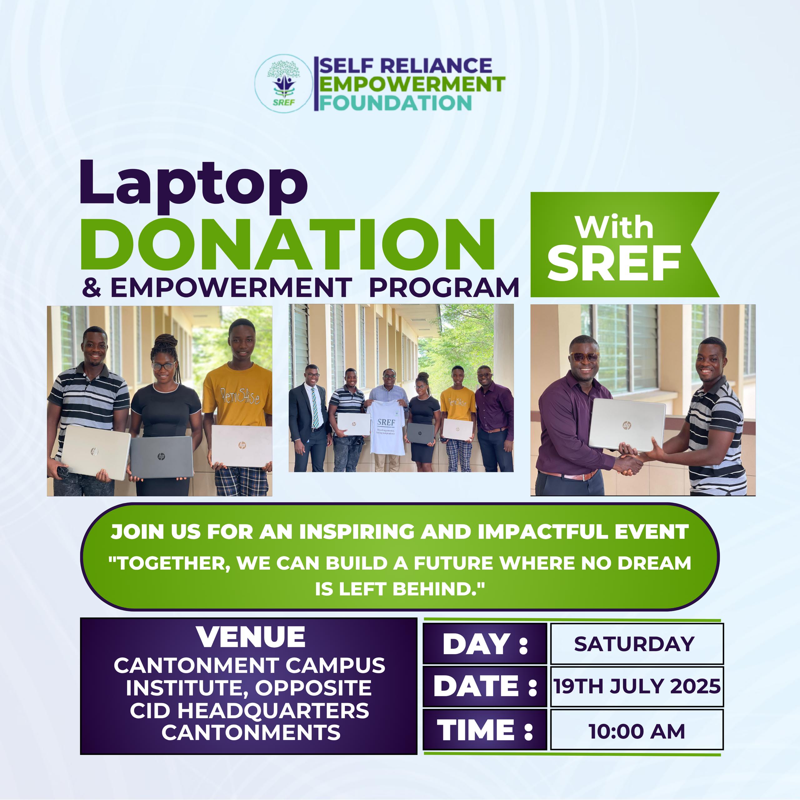 Great News: SREF Laptop Program coming this 19th July 2025