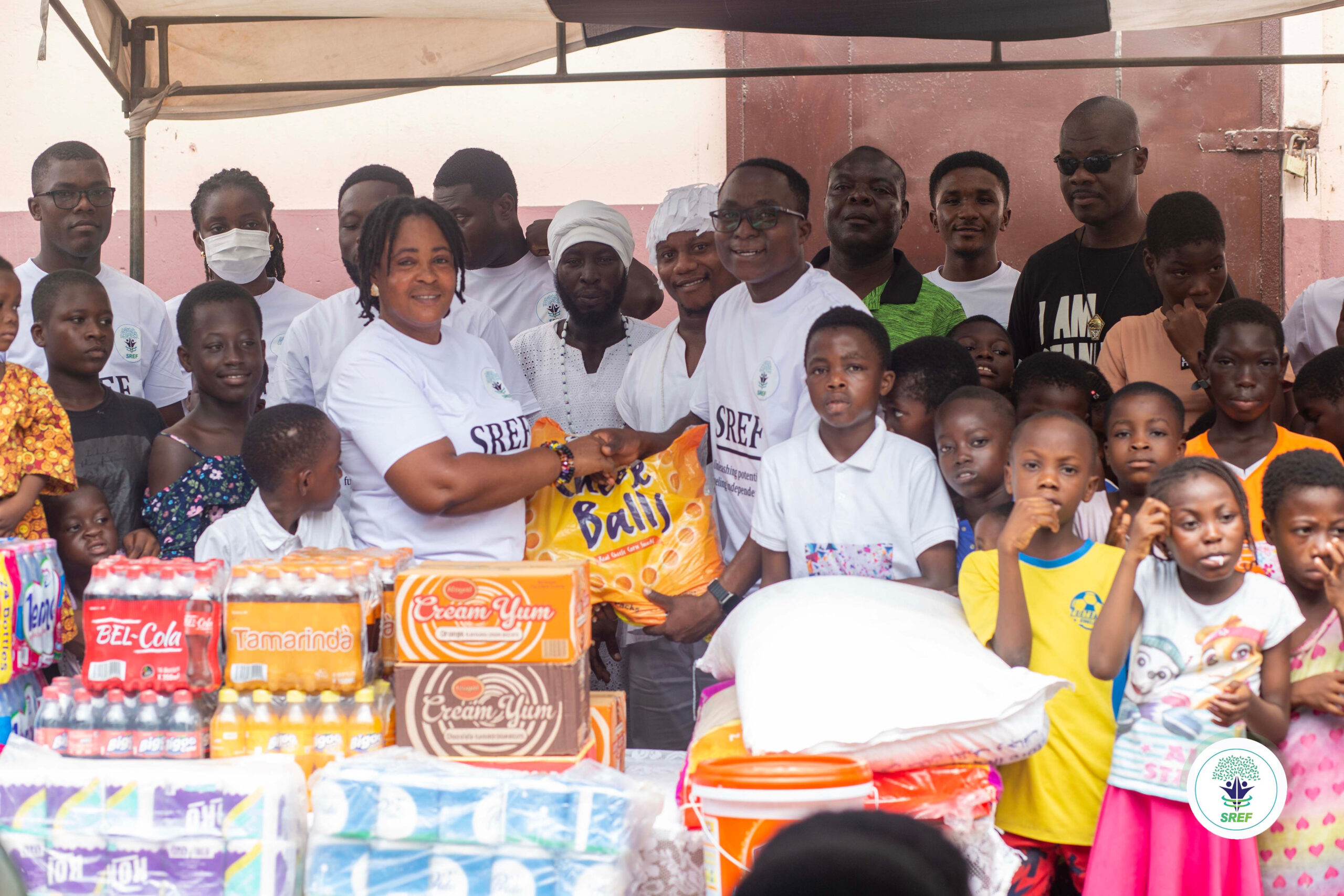 SREF skills training participants in Ghana